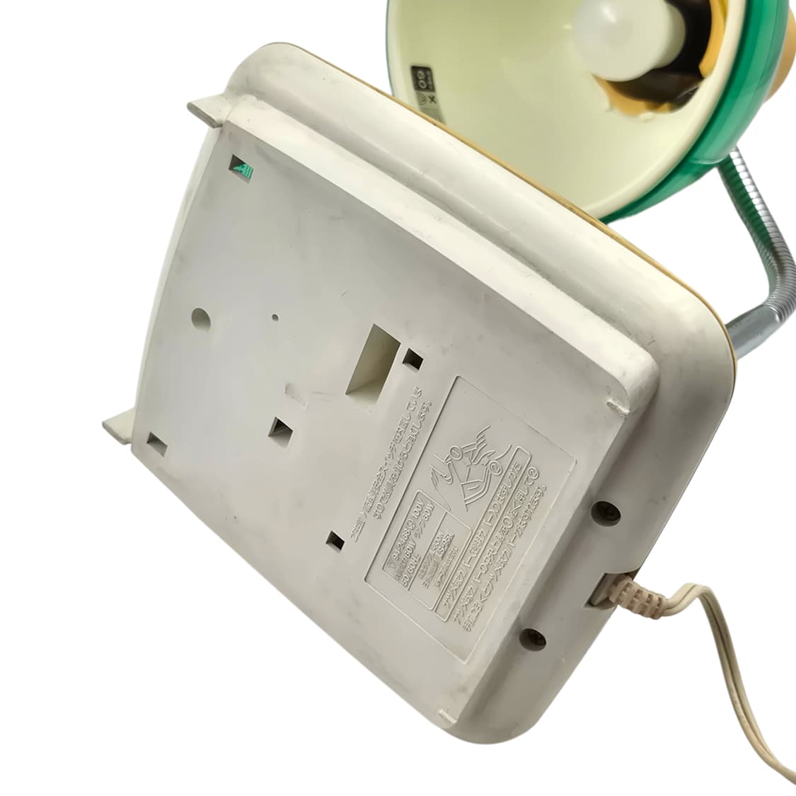 80s 샤프 레트로 그린 데스크 조광 램프 상품이미지8