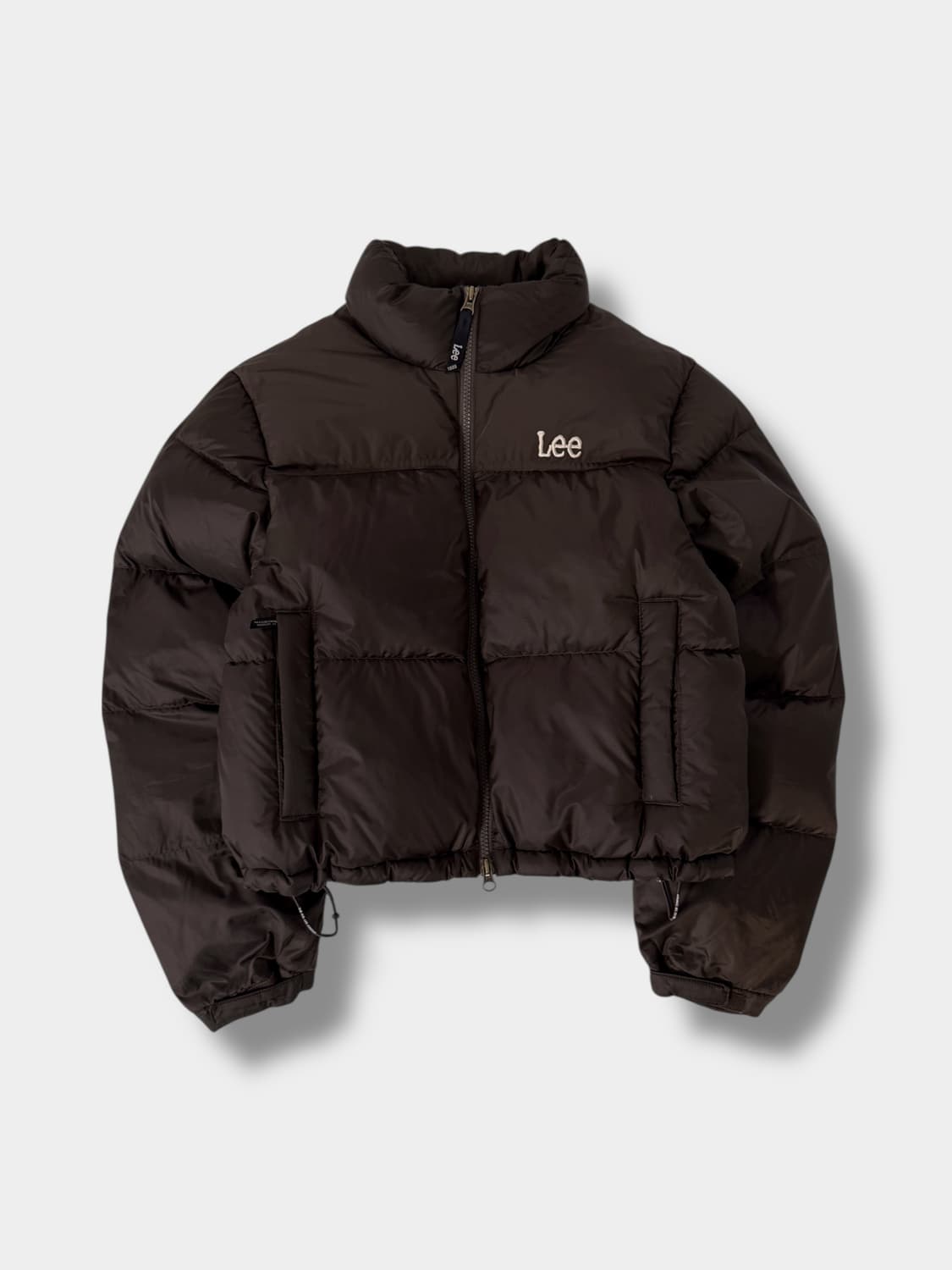 리 LEE 23fw 딥브라운 릿지 투웨이 다운 패딩 상품이미지1