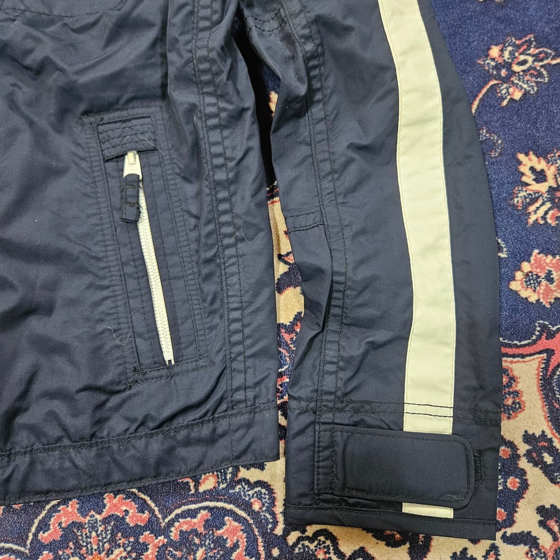 아베크롬비 Y2k 사라나크 레이크 나일론 집업 자켓 XL 상품이미지4