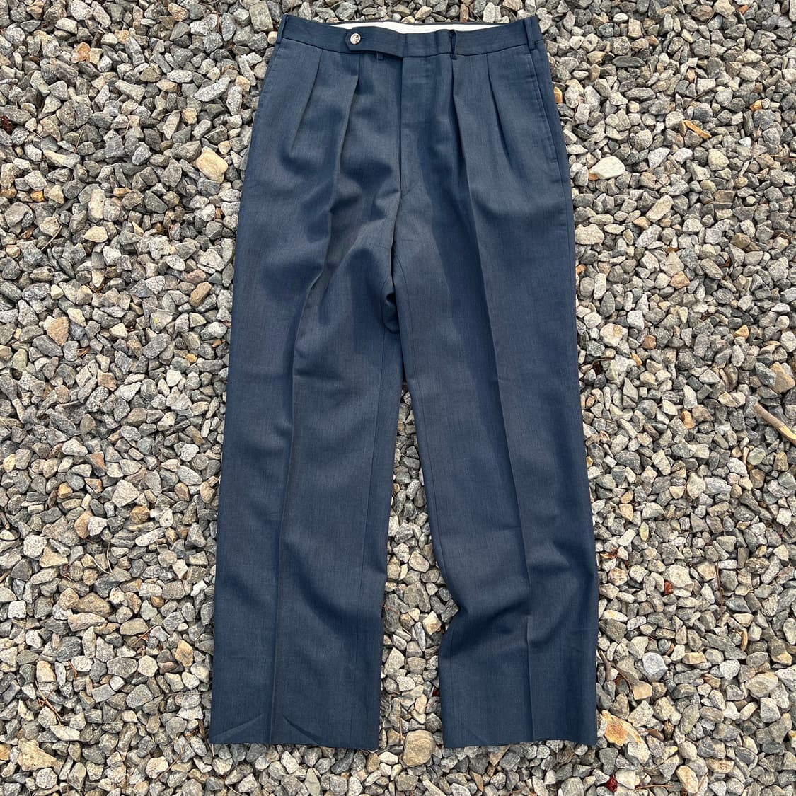 Cesarani 빈티지 와이드 핀턱 팬츠 (실측확인) 상품이미지1