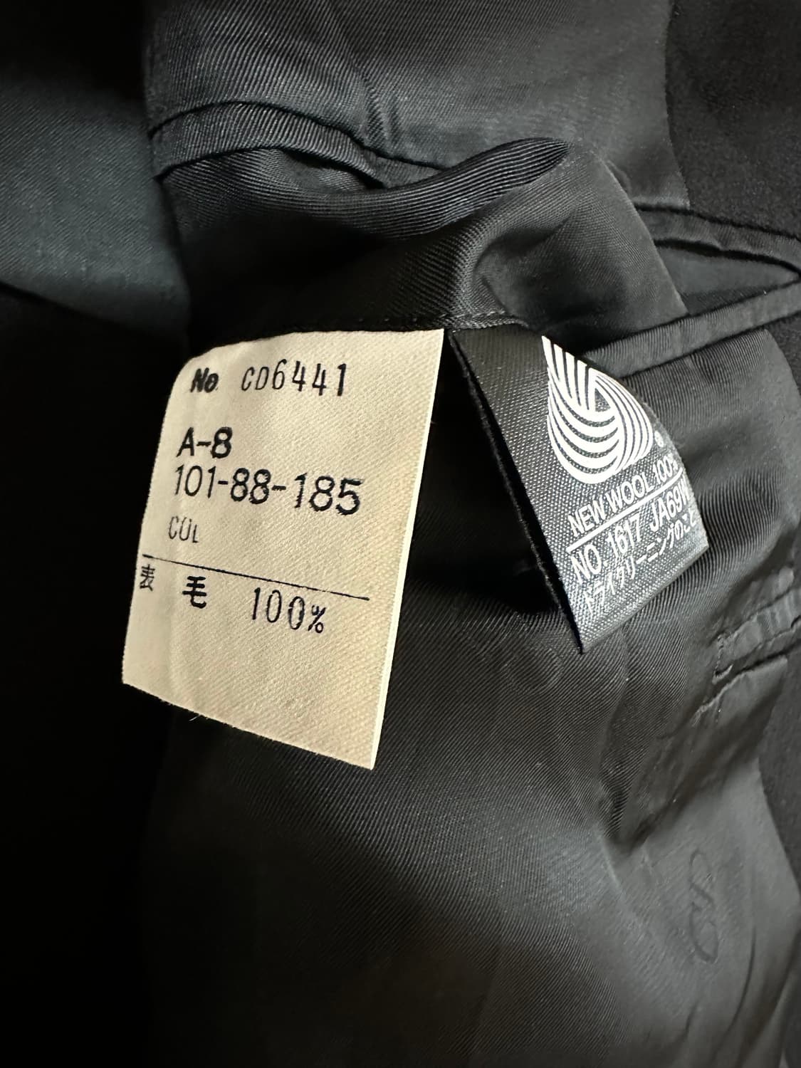 크리스찬 디올 블랙 더블 블레이저 상품이미지6