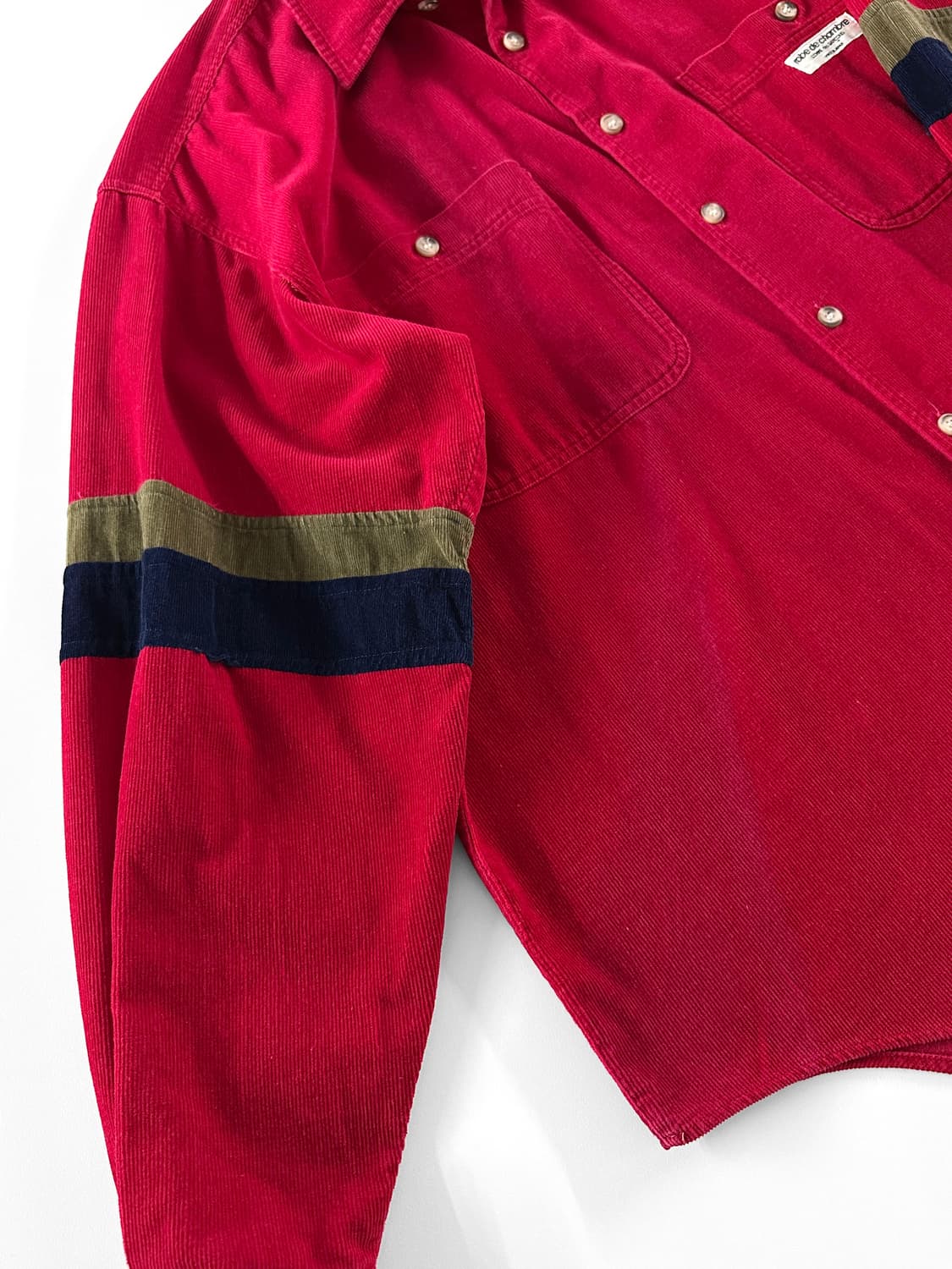 (Rare) 90s 꼼데가르송 Robe de Chambre 코듀로이 셔츠 상품이미지10