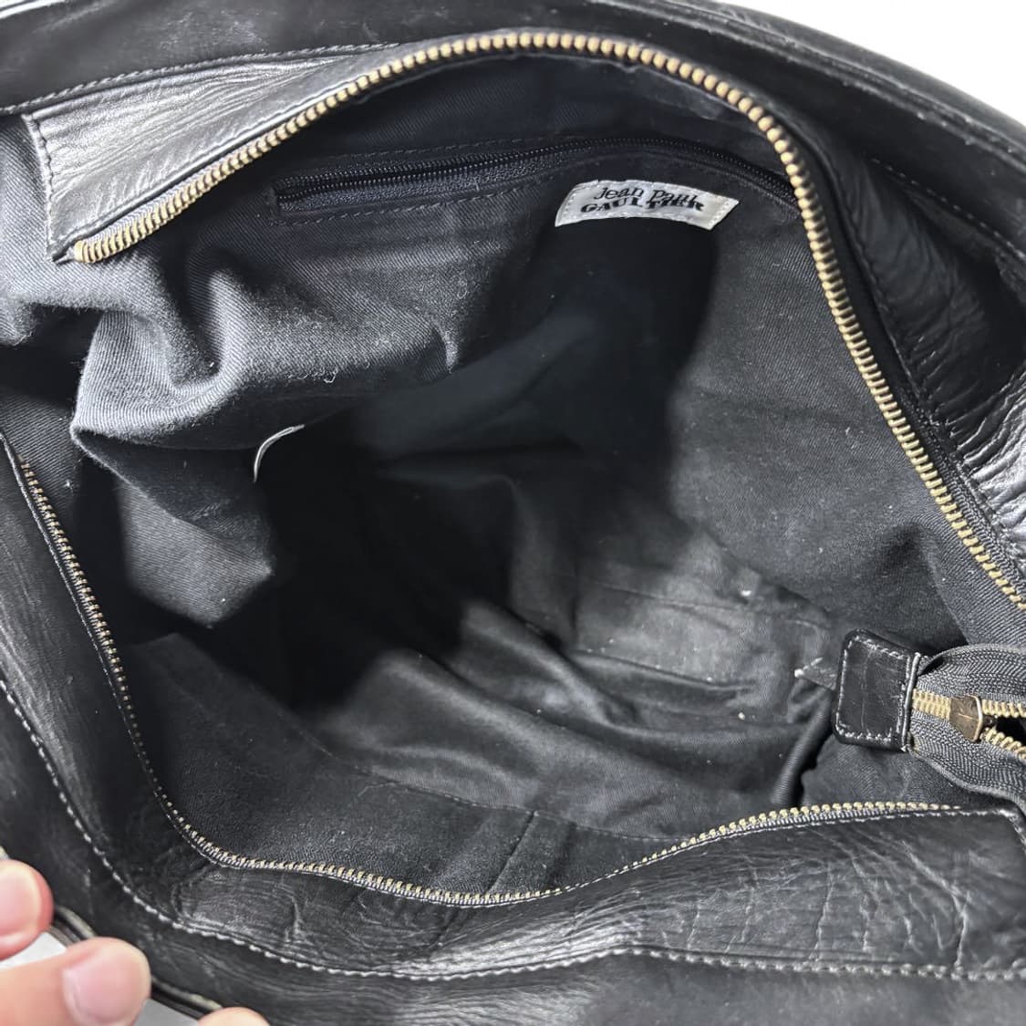 장폴고티에 아카이브 빈티지 프린지 레더 토트백 상품이미지7