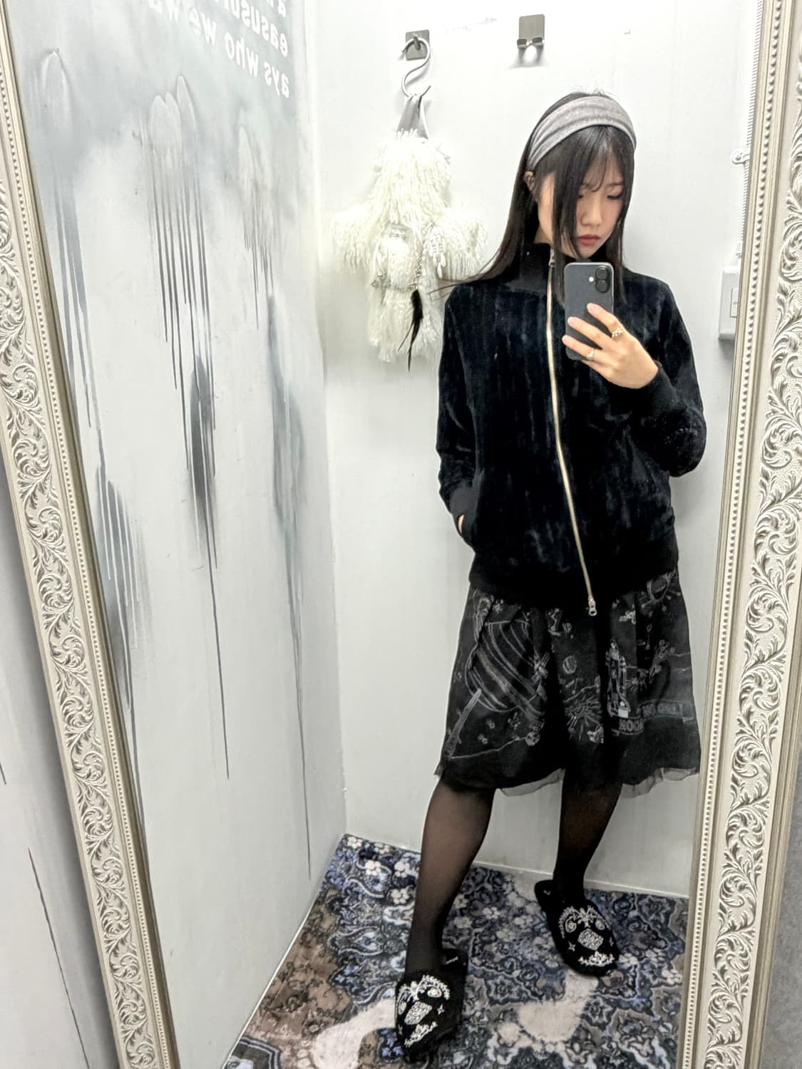 Velvet Zip-Up Jacket 상품이미지8