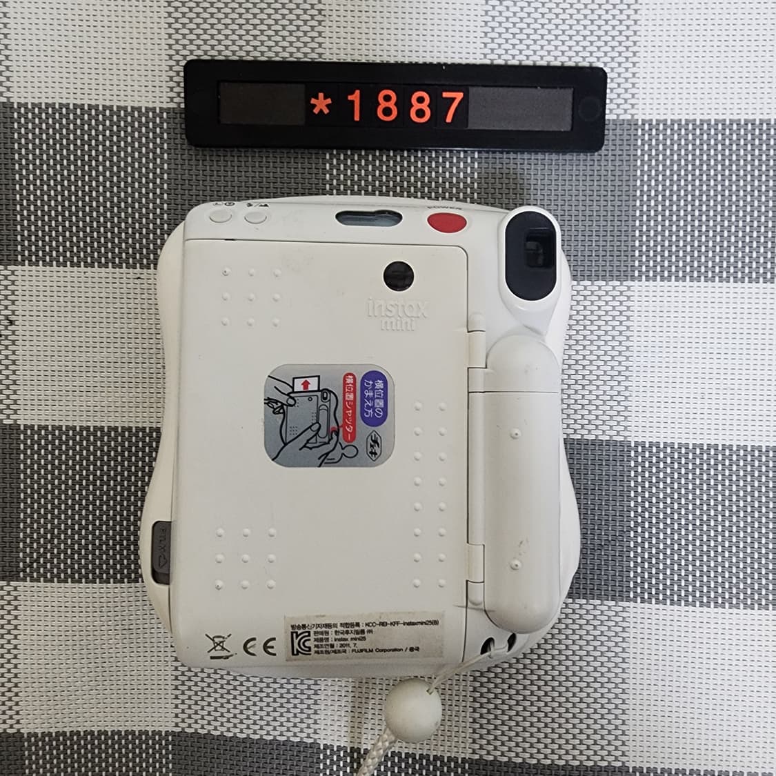 후지 인스탁스 미니 25 화이트 폴라로이드 카메라 상품이미지3