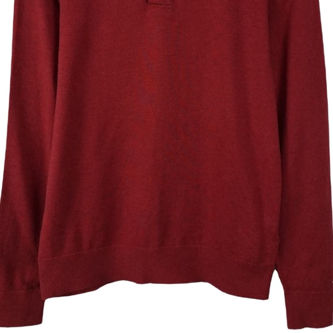 [타미힐피거] 헨리넥 니트 버건디 M19720 상품이미지5