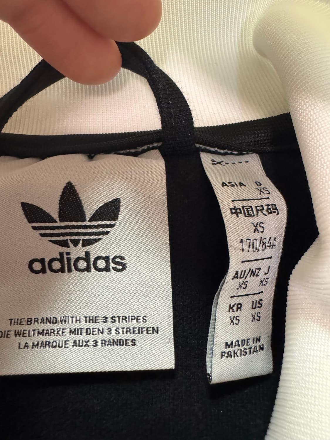 아디다스 블랙 져지(XS사이즈) 상품이미지5