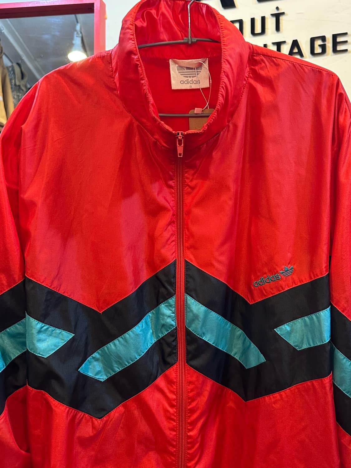 90s 빈티지 올드스쿨 아디다스 독일 뤼벡 바람막이 XL 상품이미지4