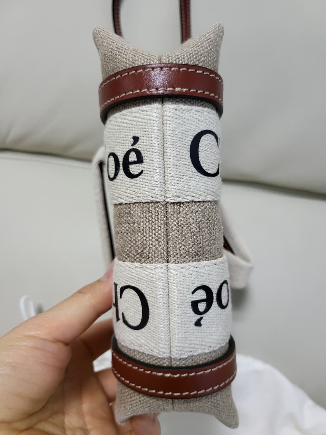 끌로에 우디 미니 토트백 상품이미지5