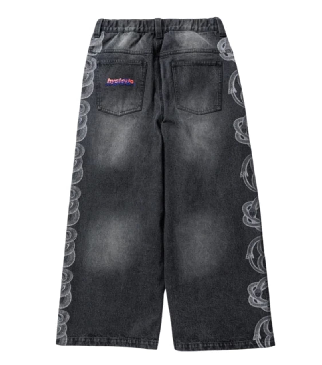 히스테릭 글래머x겐자이 스네이크 배기 데님 팬츠 상품이미지2