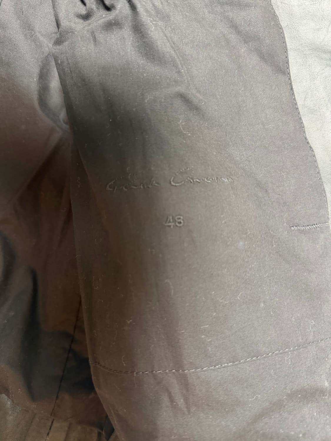 릭오웬스 17fw 몰리노 레더 자켓 48 상품이미지3