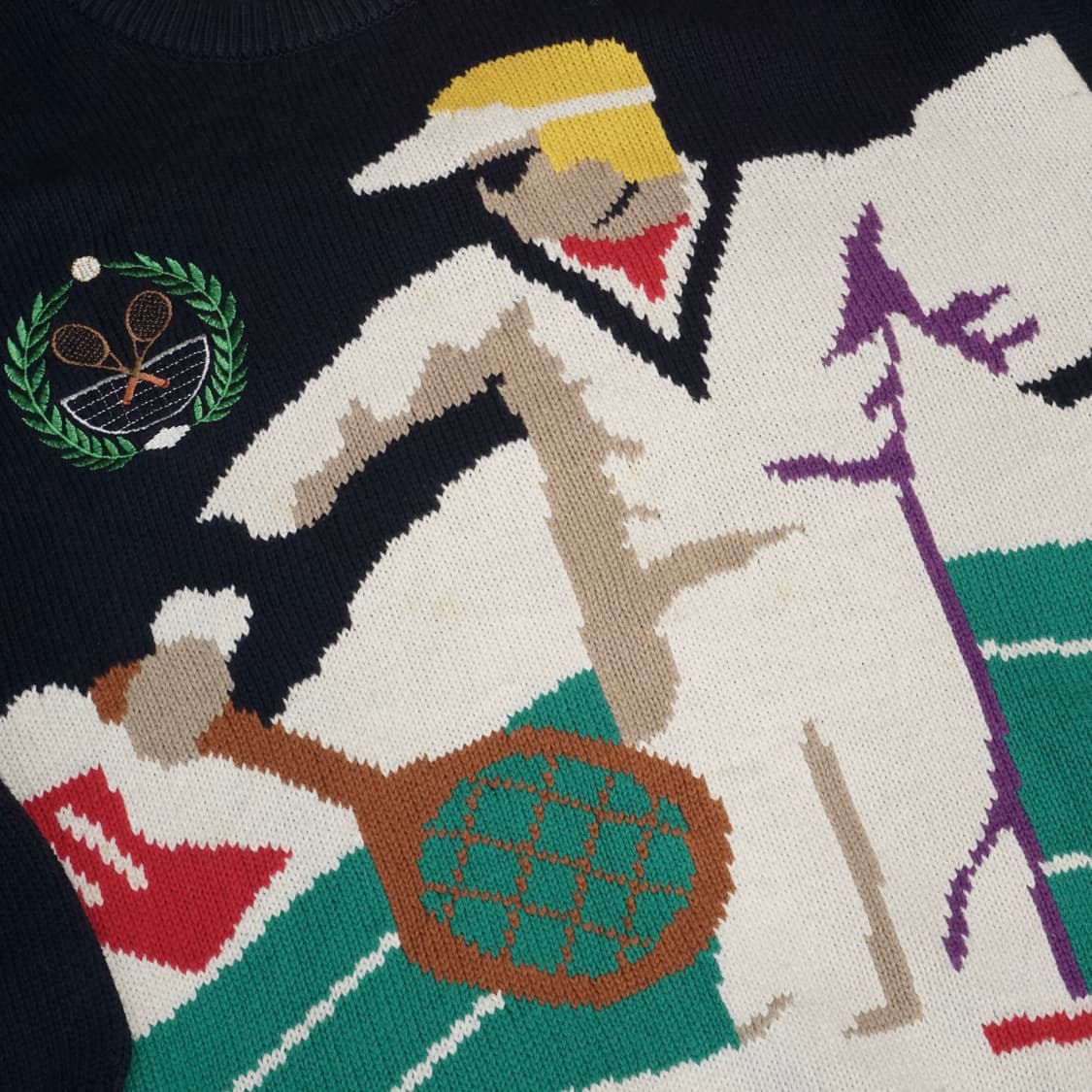 빈티지 테니스 니트 상품이미지6