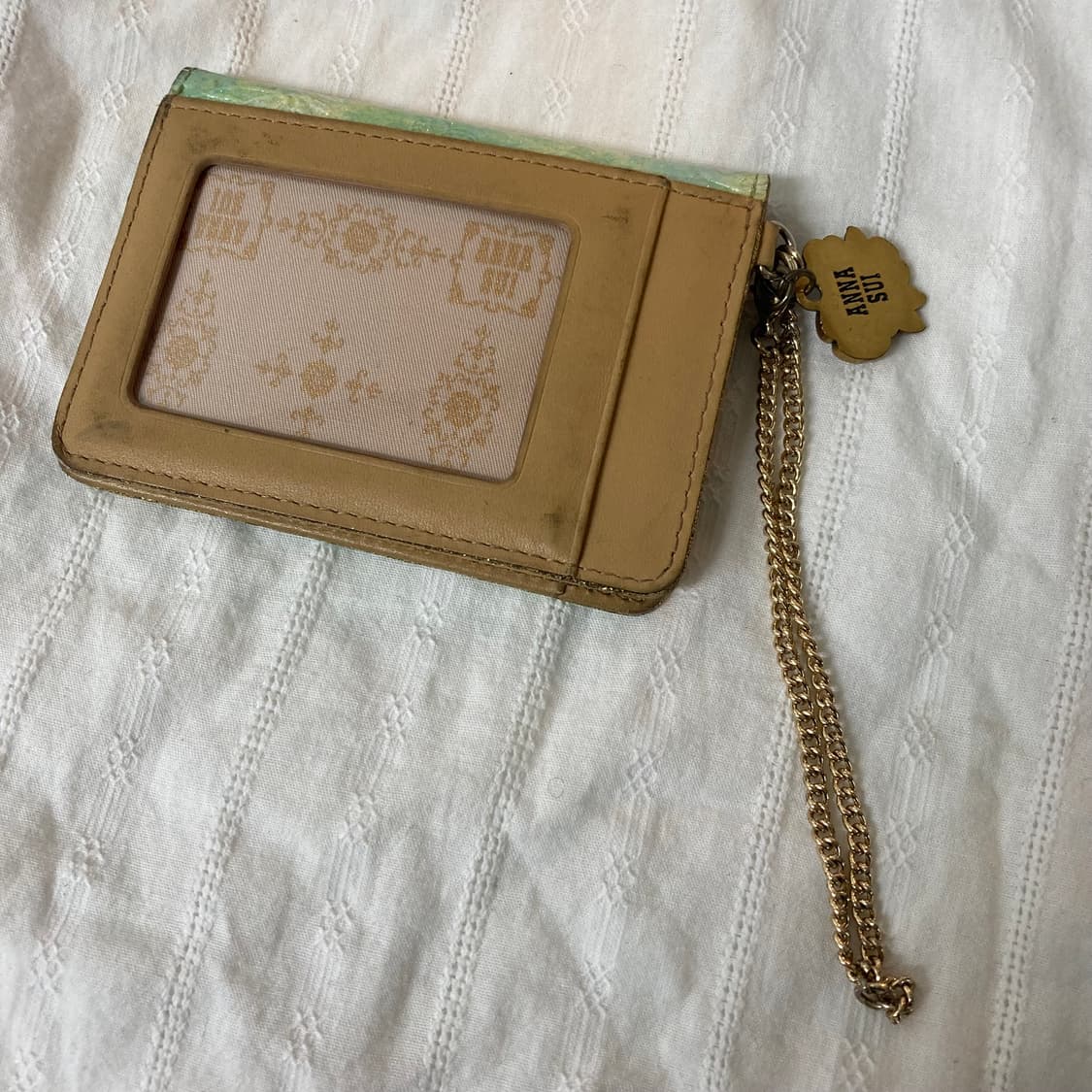 빈티지 엔틱 안나수이 에나멜 나비 지갑 상품이미지3