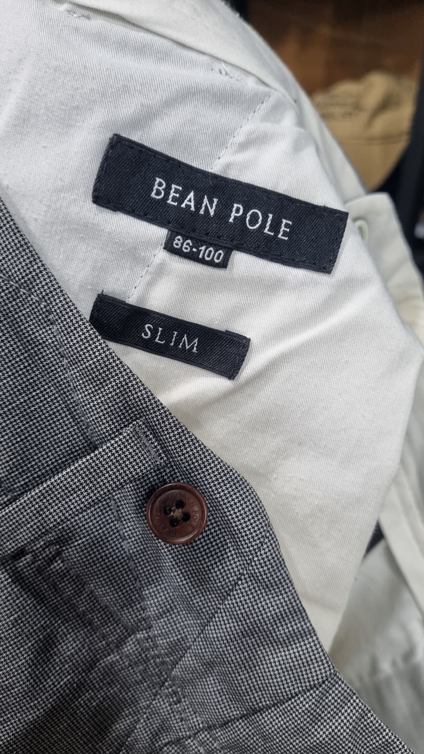 bean pole) 빈폴 신사용바지 슬림핏 허리34size 기장103 상품이미지5