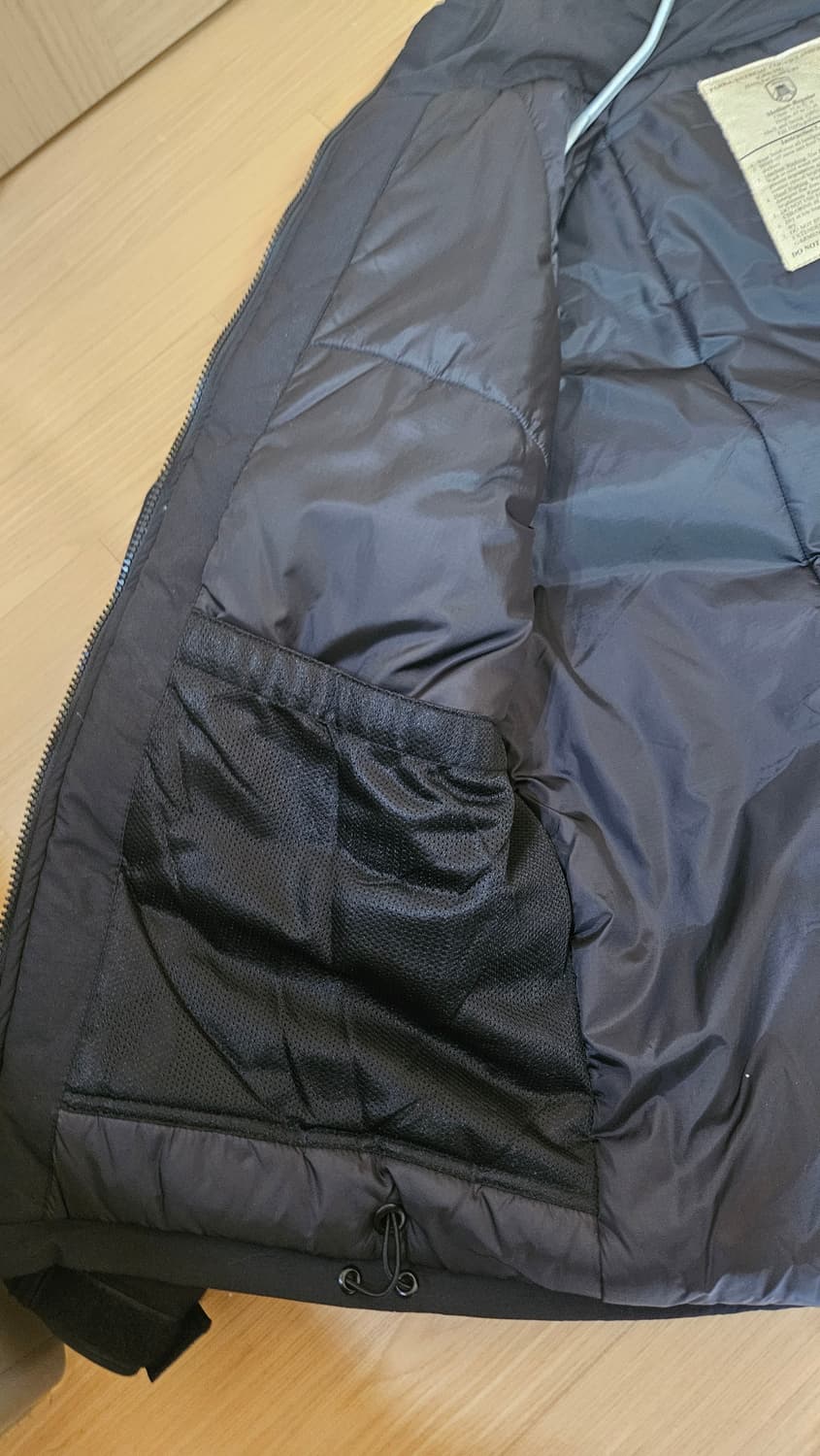 BAF ECWCS gen3 Level7 프리마로프트 파카 블랙 M 상품이미지4