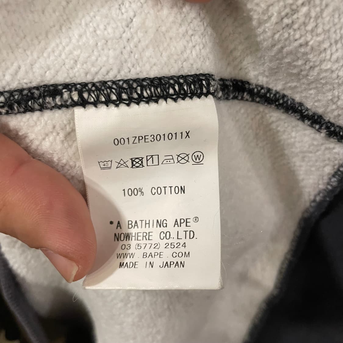 베이프 시티카모 샤크후드집업 m 상품이미지4