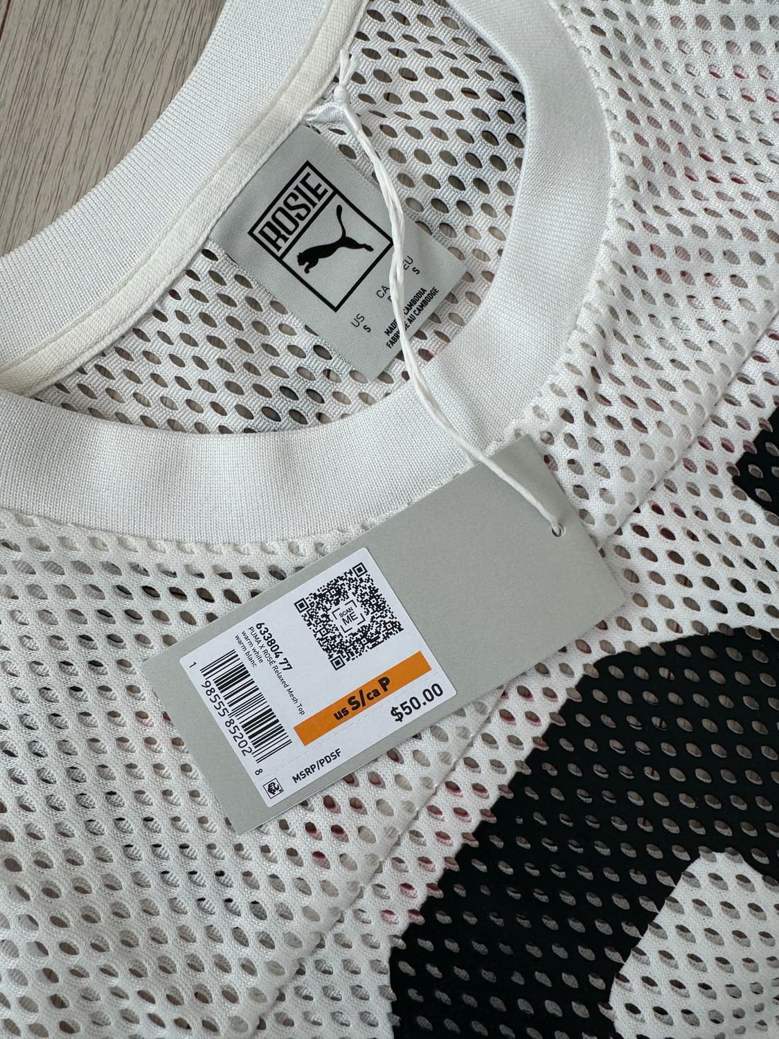 푸마 X 로제 릴렉스 메쉬 탑 상품이미지4