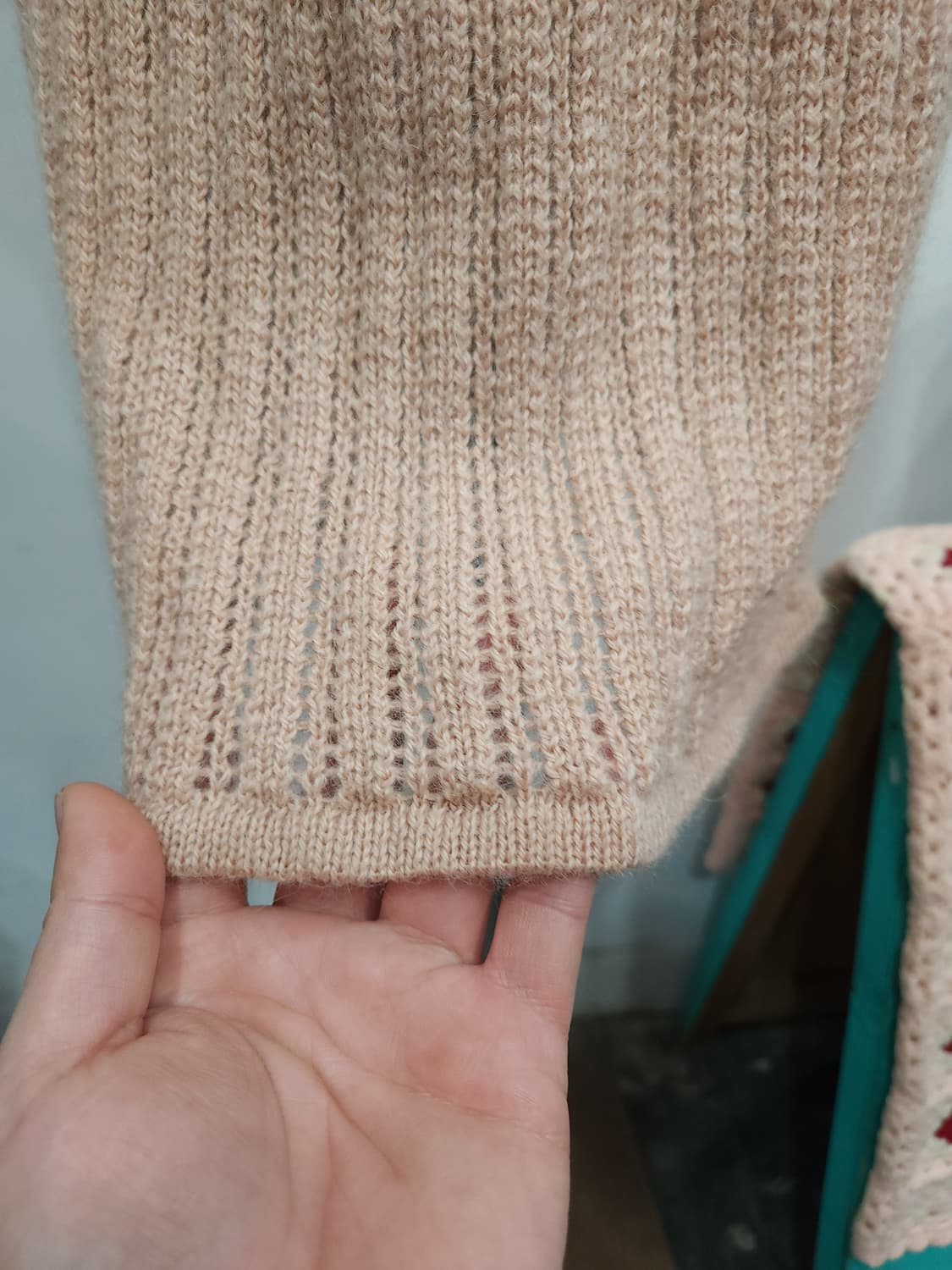 더블알엘 RRL 시스루 니트 원피스 상품이미지10