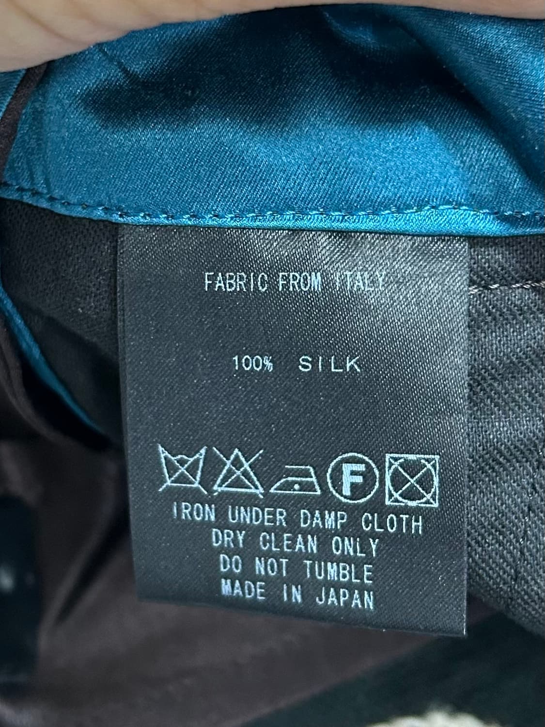 IO YUKOMURA" TA silk 100% overall 상품이미지7