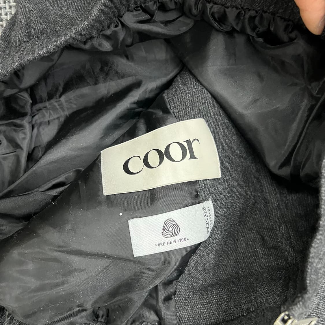 쿠어 타스마니아 울 블루종 상품이미지2