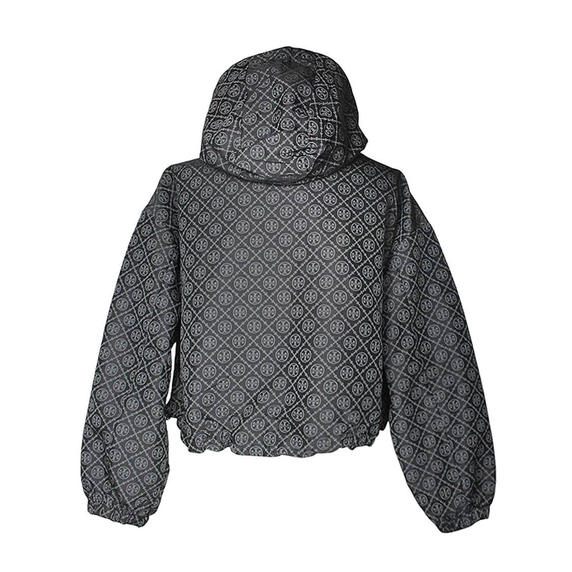 토리 버치 차콜그레이 로고 패턴 후드 숏자켓 55 상품이미지2