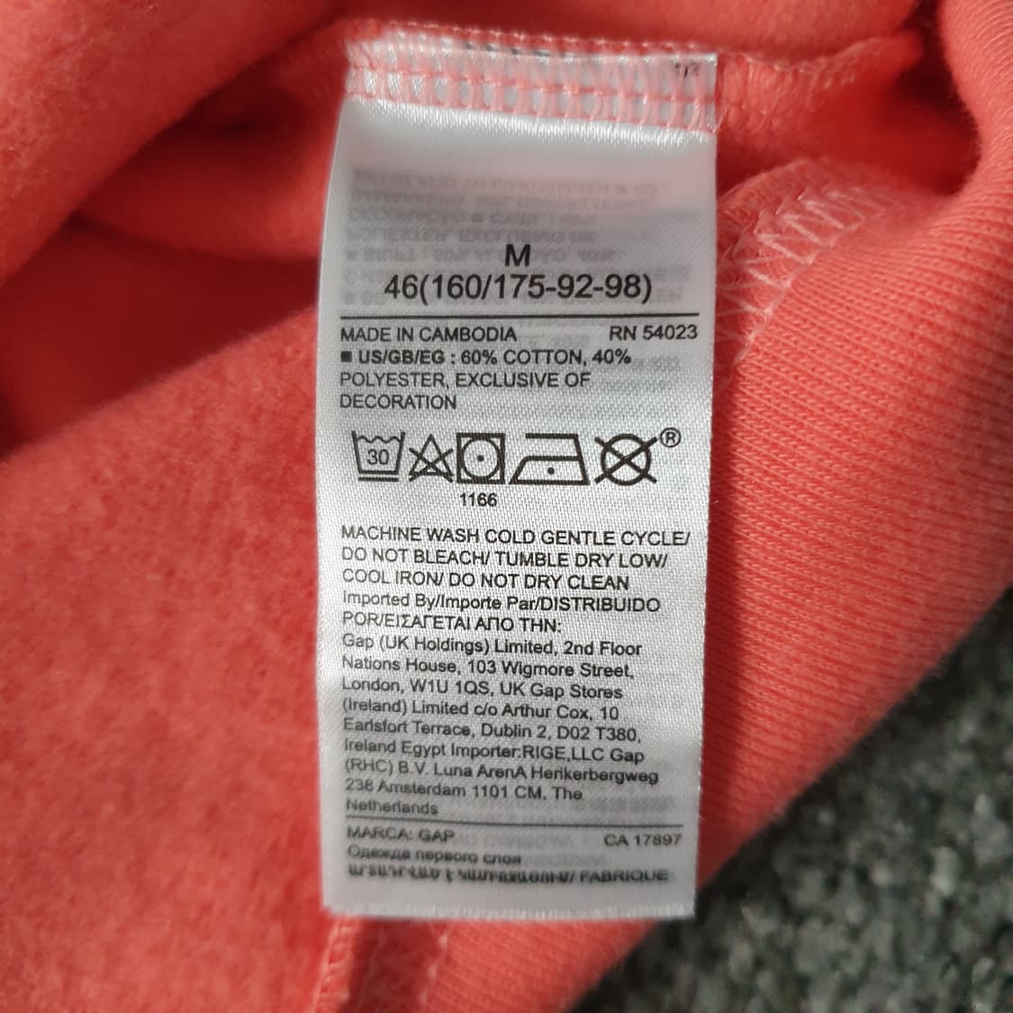 GAP 후드 집업 상품이미지3