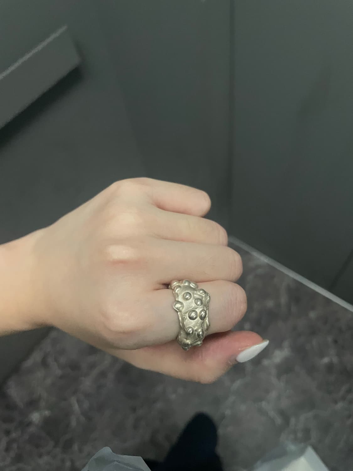 vintage silver 925 ring 9호 상품이미지2