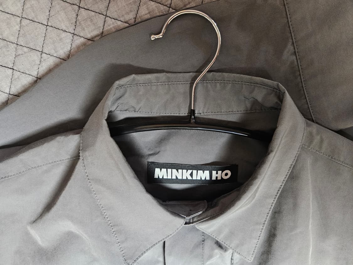 [2] MINKIMHO GRAY SHIRT 민킴호 그레이 셔츠 상품이미지4