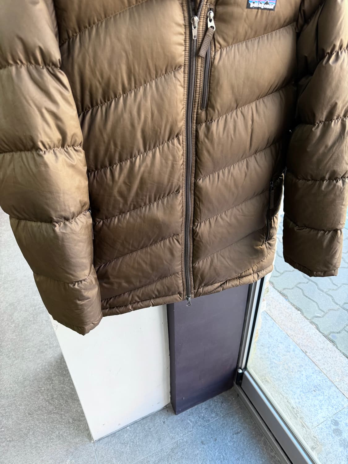 .55~66/ 파타고니아 구스다운 사선 후드 푸퍼 패딩점퍼 상품이미지5