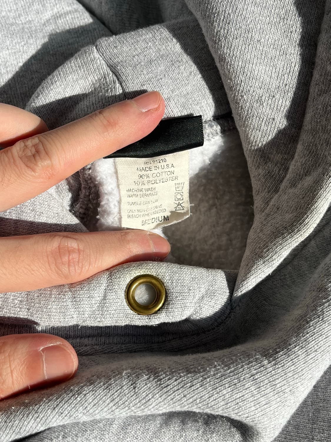 캠버 USA 후드 그레이 M  상품이미지3