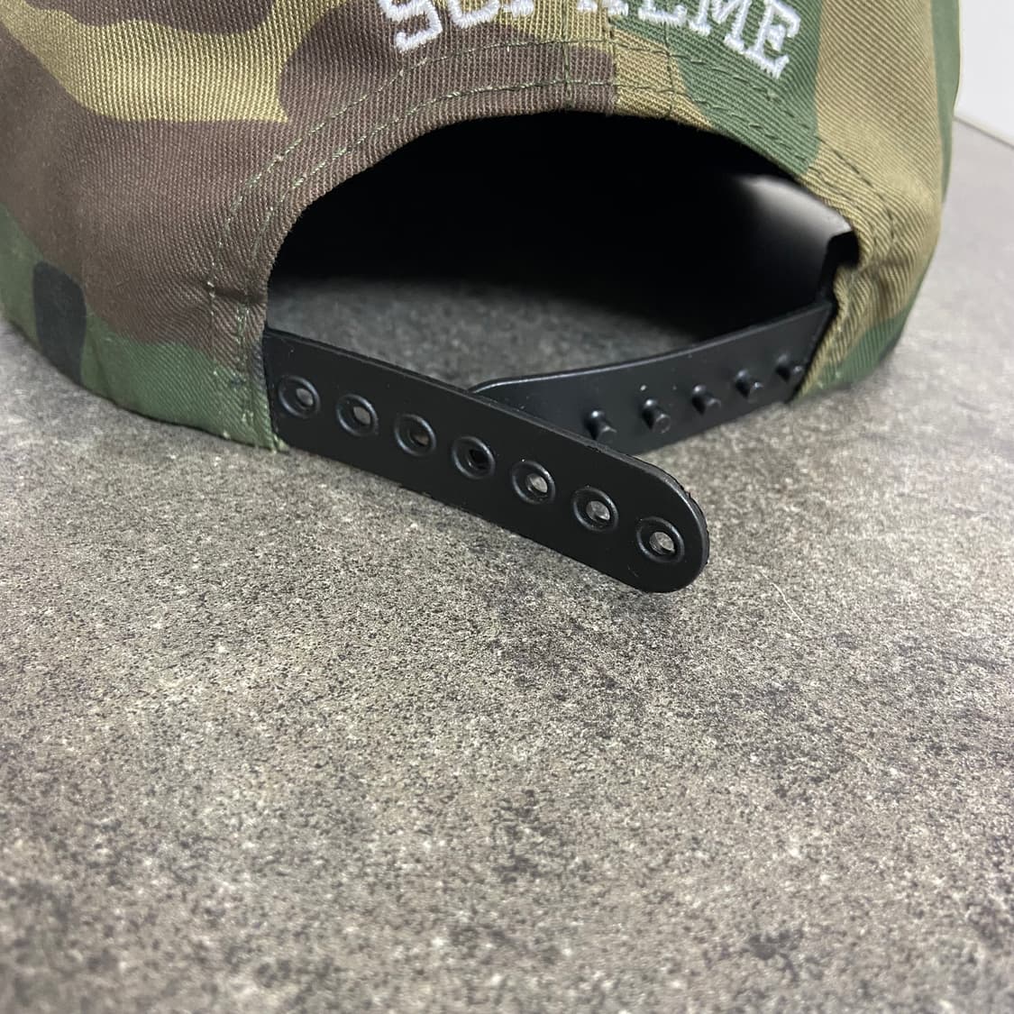 (OS) 슈프림 5패널 볼캡 모자 노리밋 우드랜드 카모 상품이미지5