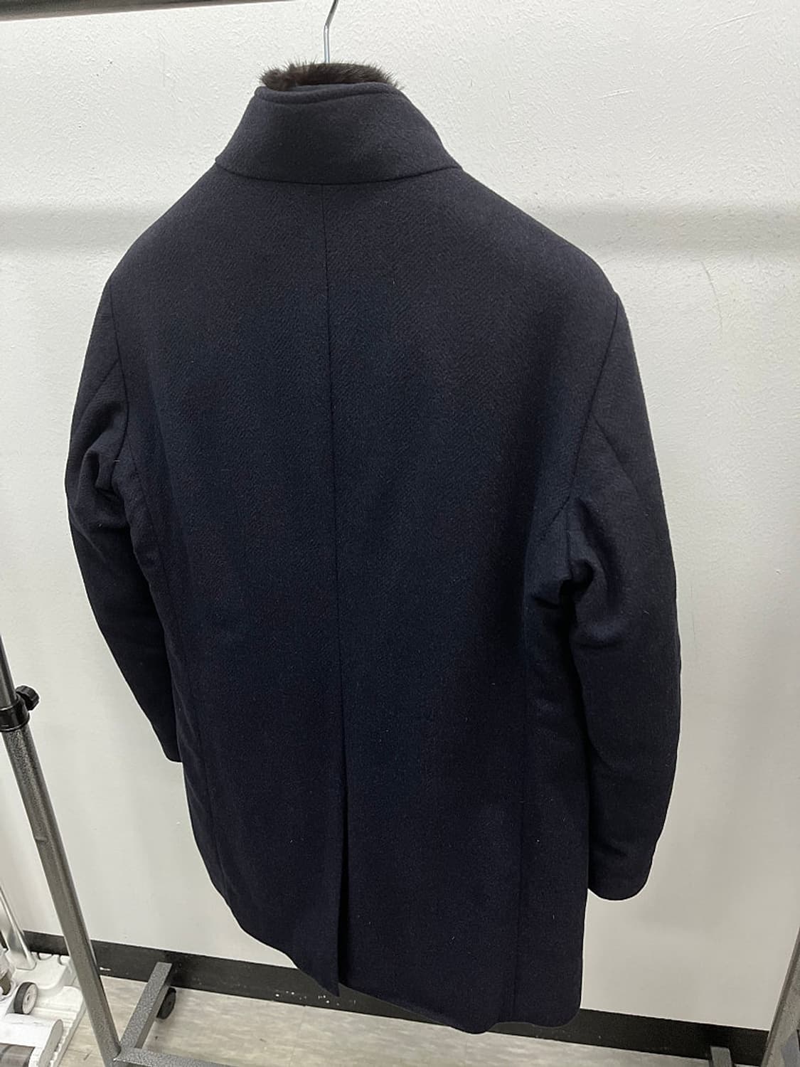 105) 마에스트로 밍크퍼 캐시미어 코트  상품이미지7