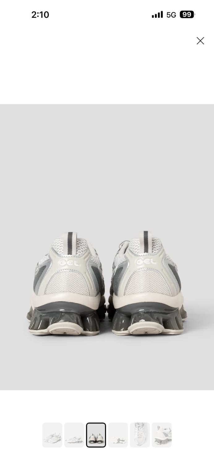 아식스 젤 퀀텀 키네틱 그레이 275mm 상품이미지3