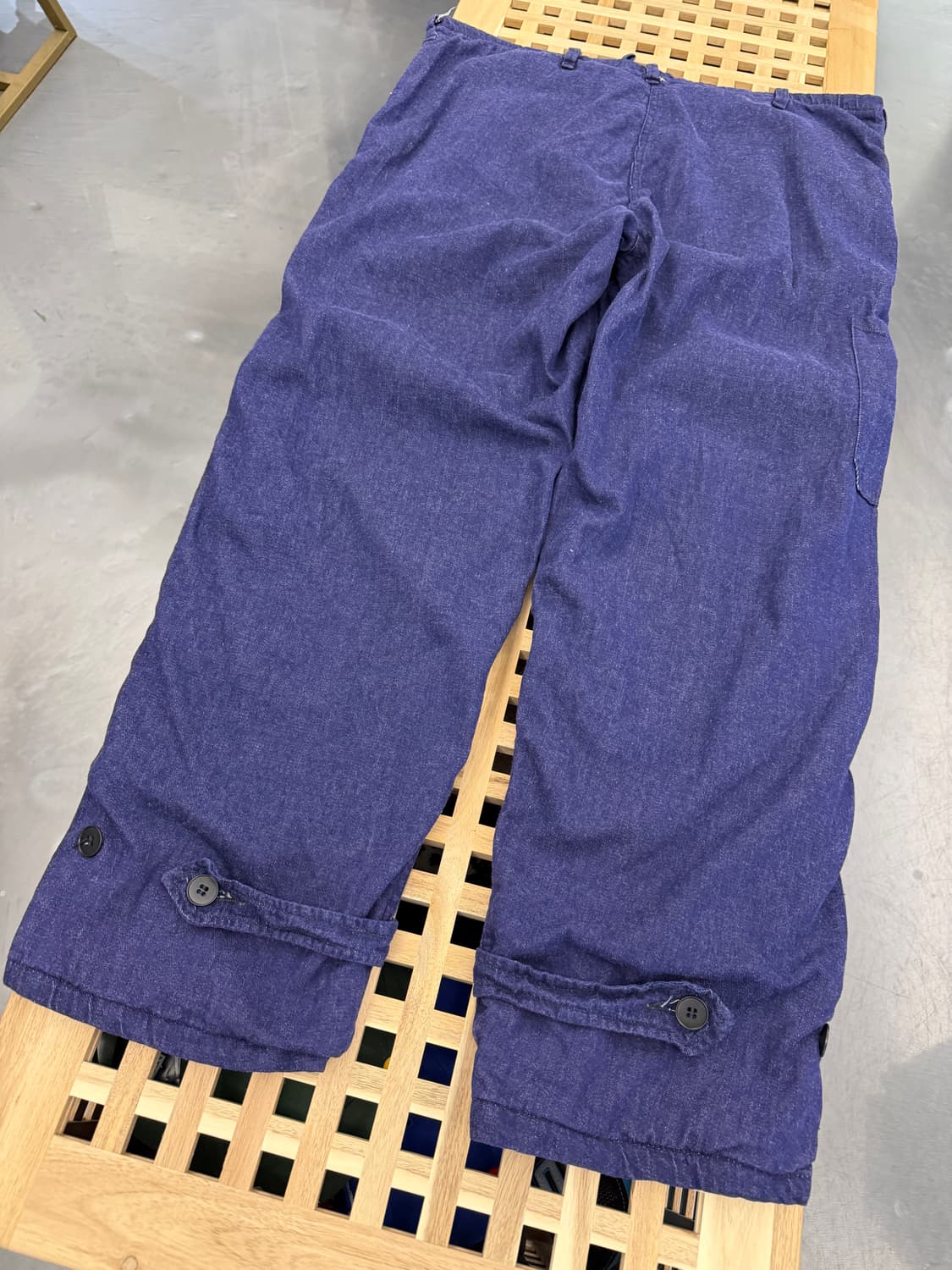 OLD EURO KWW DENIM FRENCH 데님 프렌치워크팬츠 상품이미지10