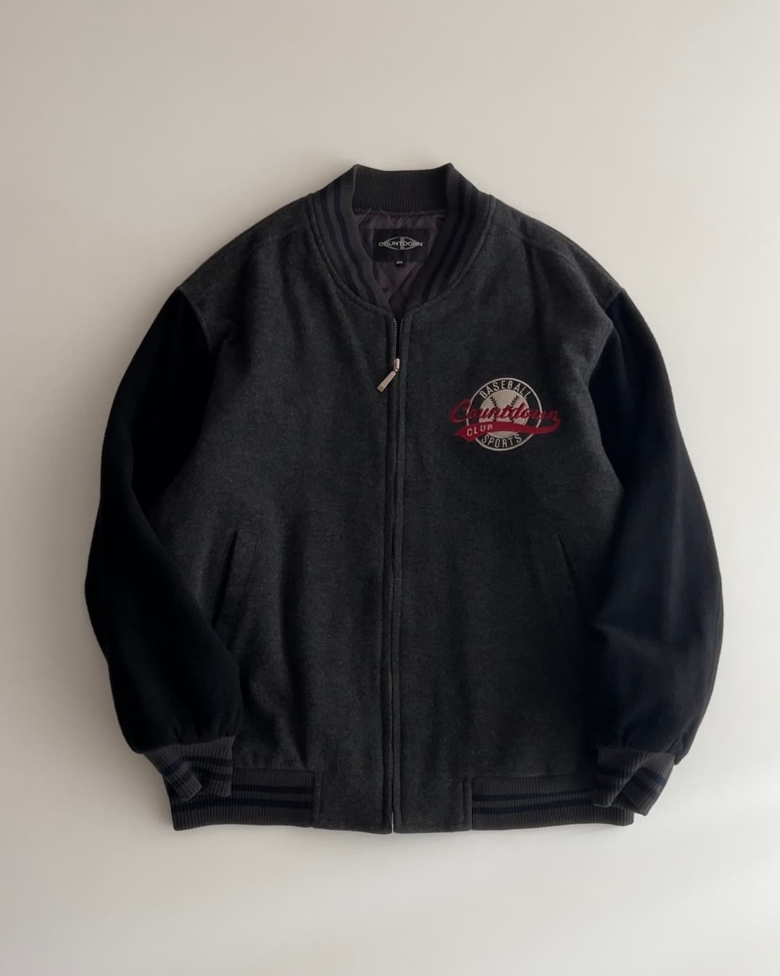 카운트다운 올드스쿨 울 바시티 자켓 105 상품이미지1