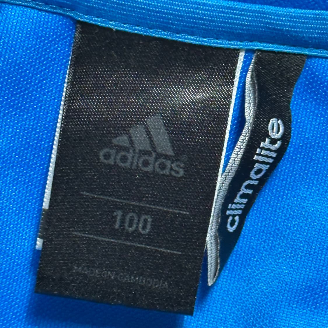 100 아디다스 레알 마드리드 챔피언스리그 블루 트레이닝 탑 상품이미지4