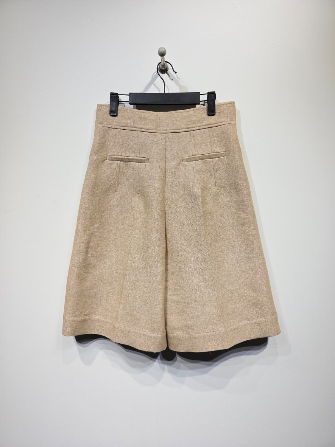 LANVIN 랑방 컬렉션 베이지 핀턱 하프 팬츠 상품이미지7