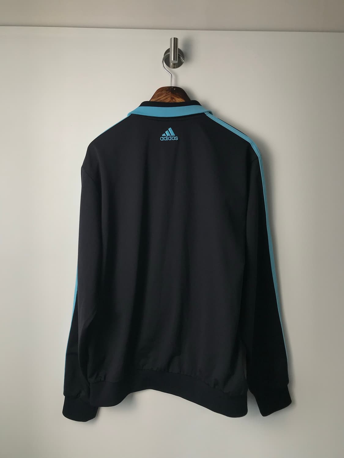 아디다스 자수로고 네이비 사이드라인 트랙 져지 상품이미지3