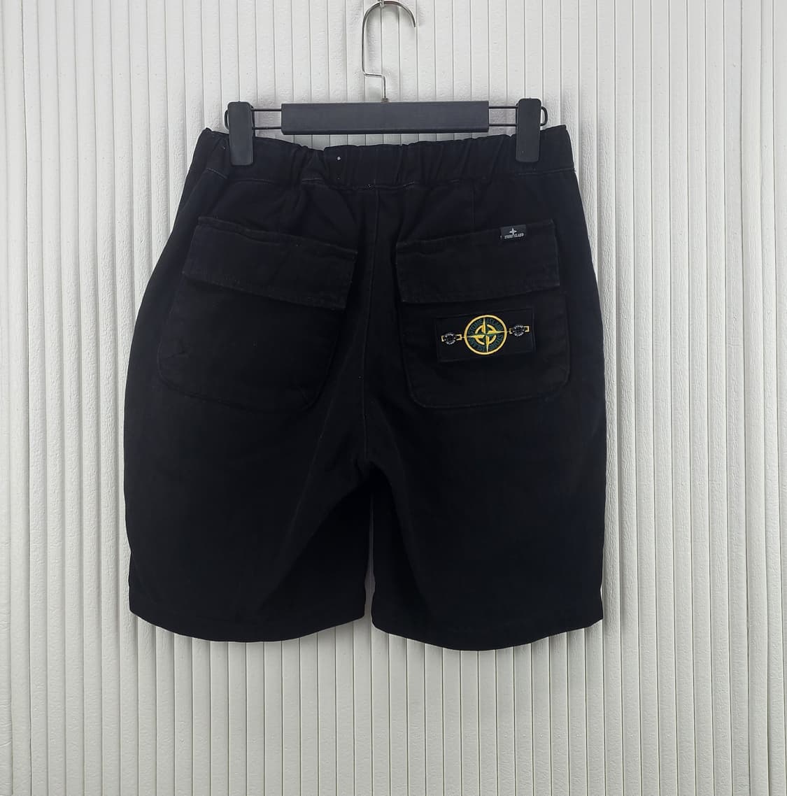 [28]스톤아일랜드 블랙 반바지 상품이미지3