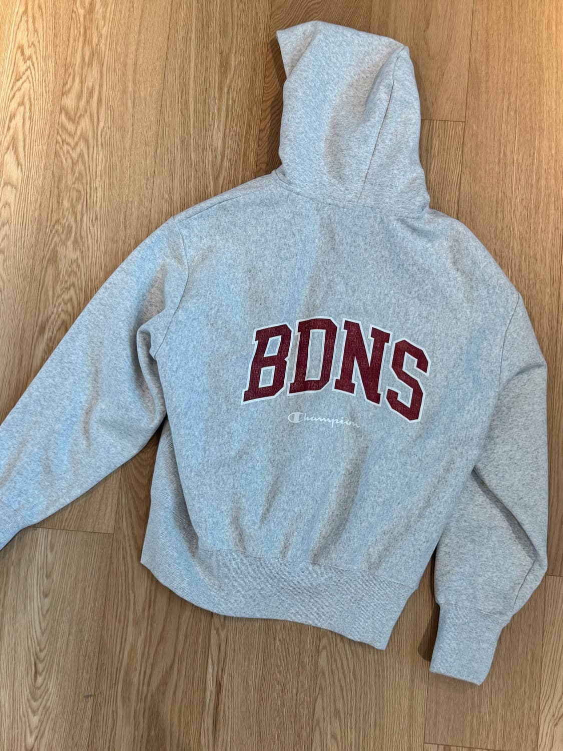 (새상품/XL) 빠더너스 x 챔피언 리버스위브 후드 집업 상품이미지5