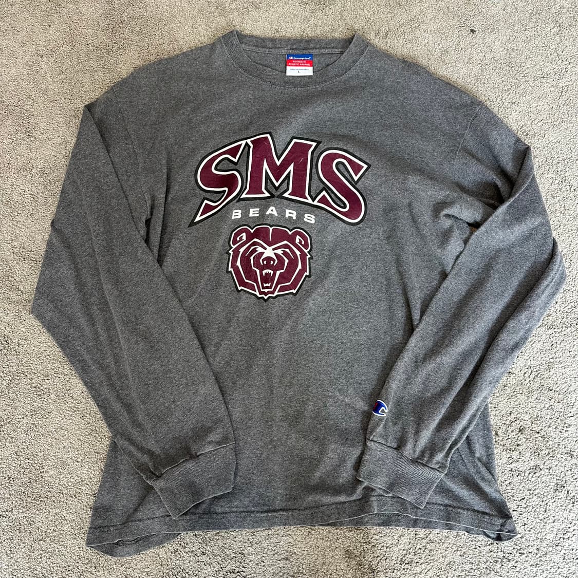  챔피온 미주리 주립대 베어스 롱슬리브 티셔츠L 상품이미지5