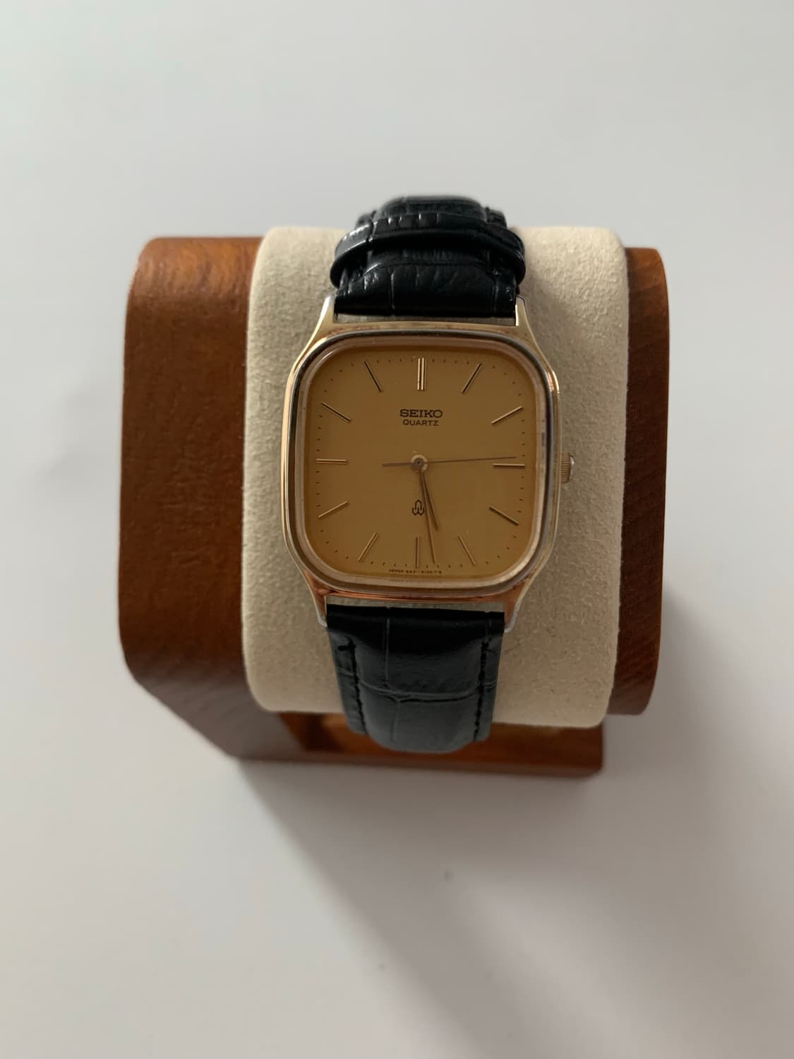 세이코 Seiko 스퀘어 쿼츠 골드 상품이미지2