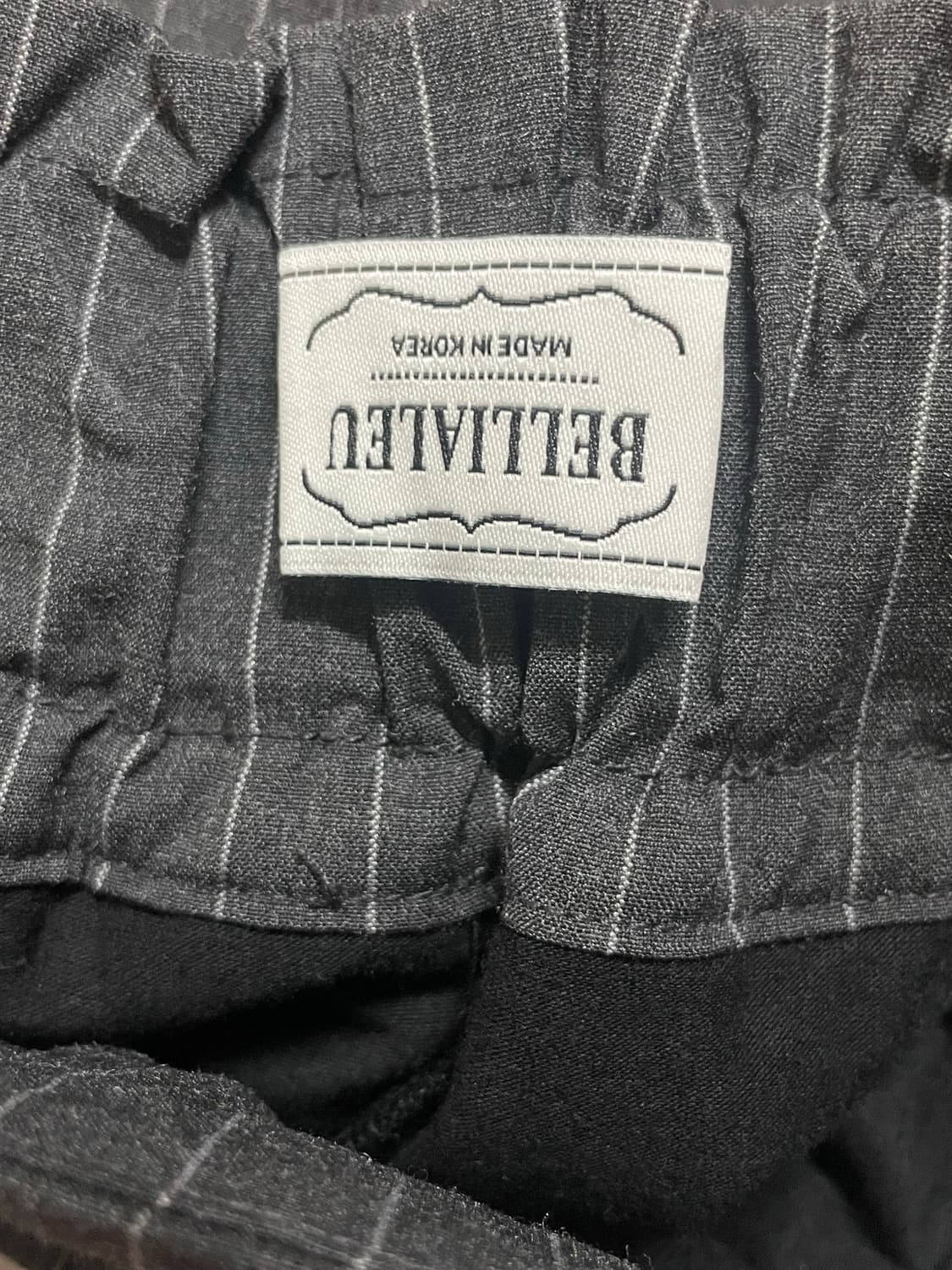 벨리아르 스트라이프 스커트 팬츠 상품이미지3