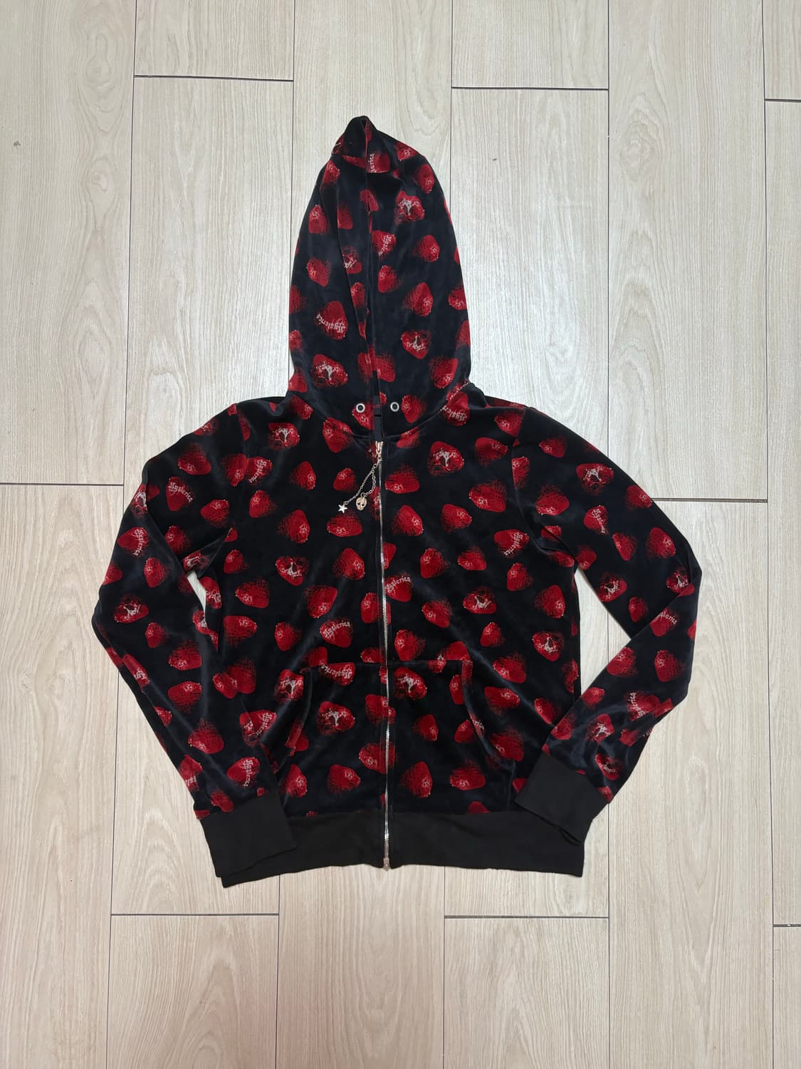 히스테릭 글래머 딸기 후드집업🍓 상품이미지2