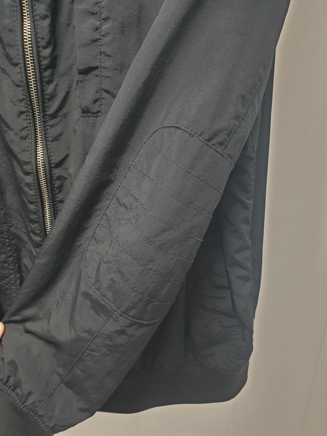 아르마니진 블랙 봄버 자켓 xl 54 상품이미지5