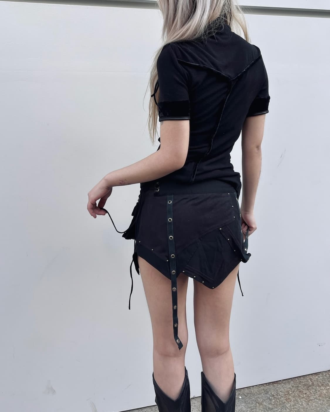 오즈온 오리엔탈 포켓 디테일 스커트 상품이미지8