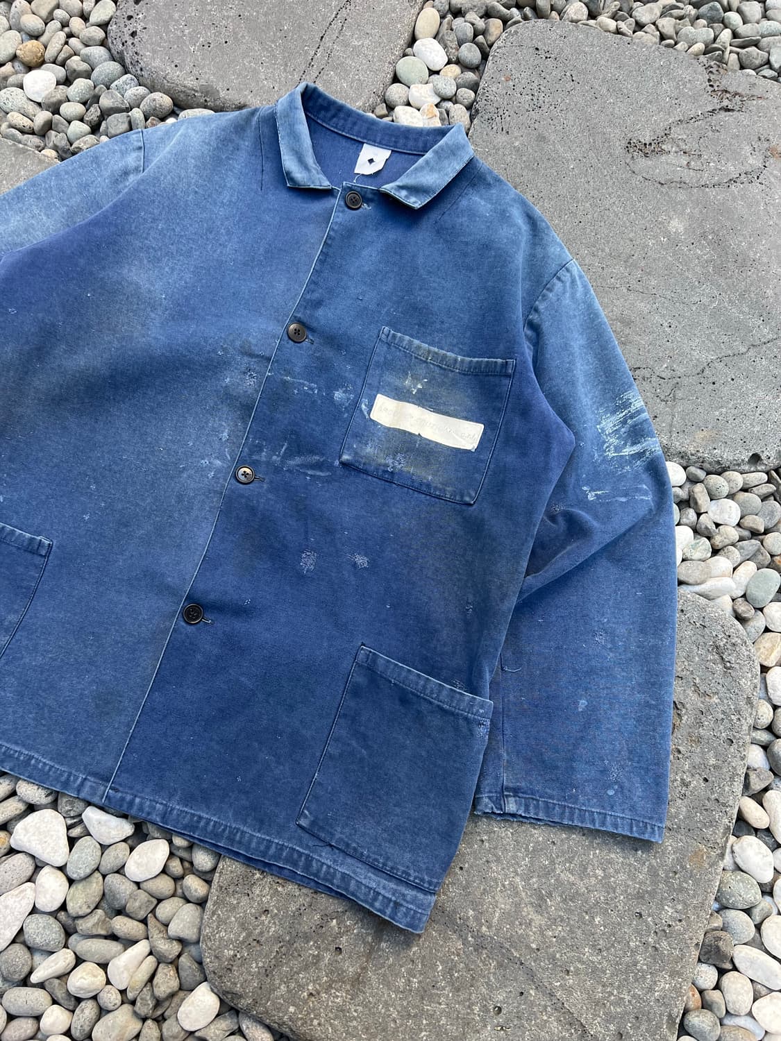 HARD FADED WASHING MOLESKIN 몰스킨프렌치워크자켓 상품이미지4