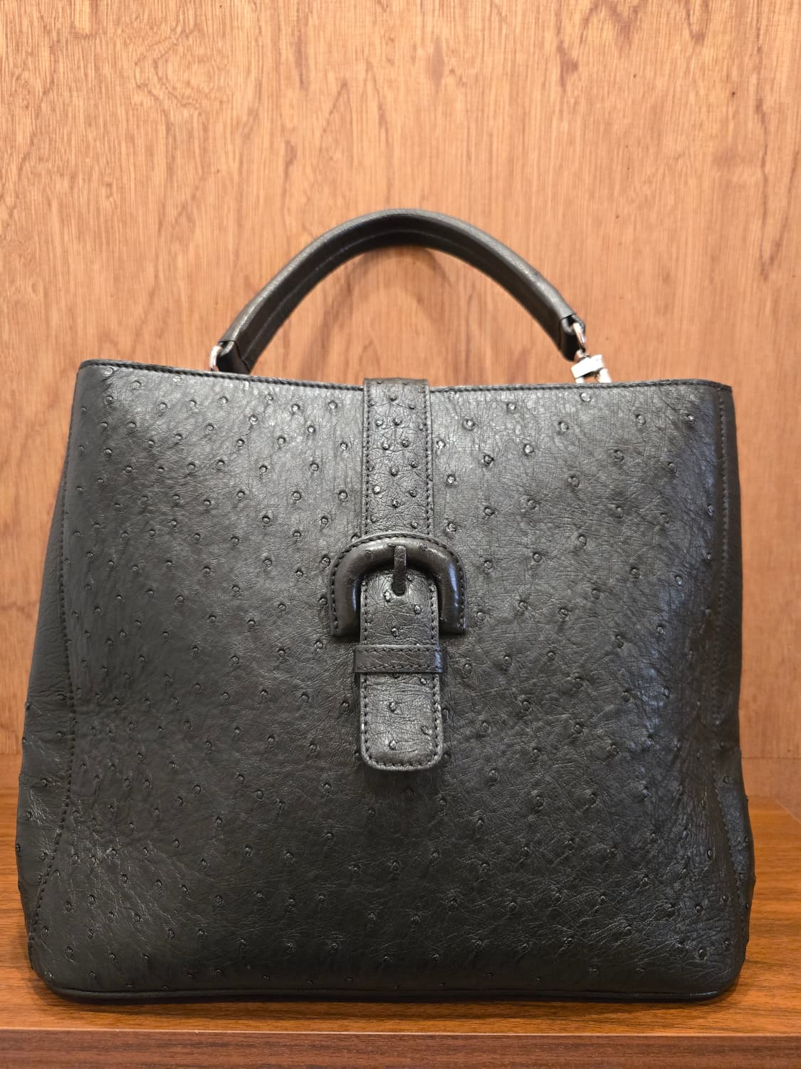 호미가 타조가죽가방 상품이미지1