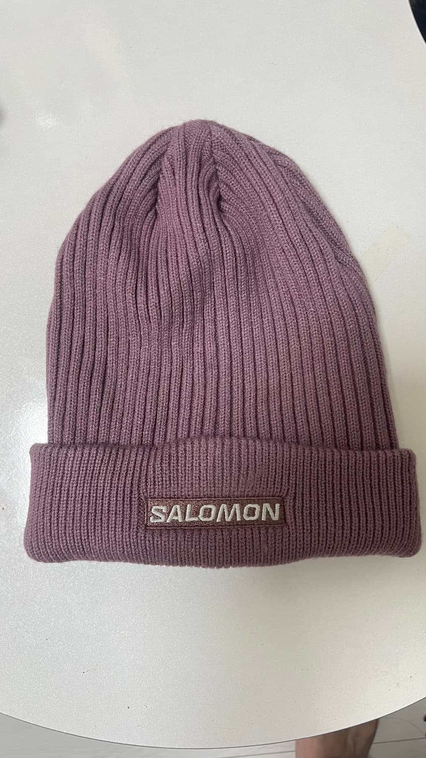 살로몬 비니 모자 퍼플 컬러 상품이미지1