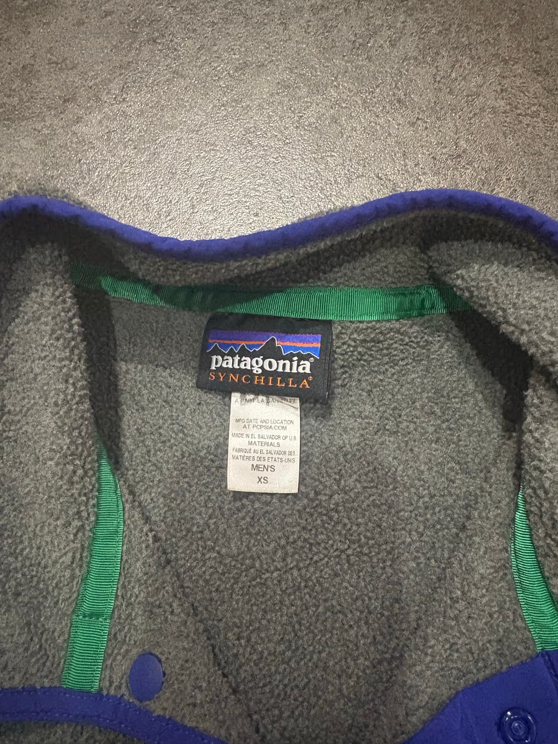 파타고니아 신칠라 맨xs 상품이미지3